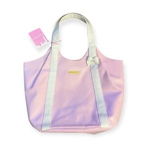 Juicy Couture Pink Tote with gold Details and bows